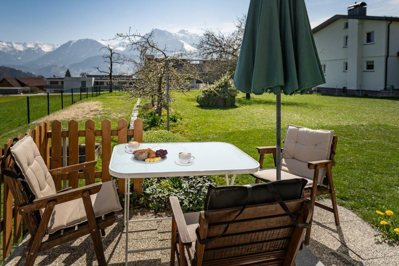 Ferienwohnung Metzler - Blick Auf Die Berge Gofis Exterior photo